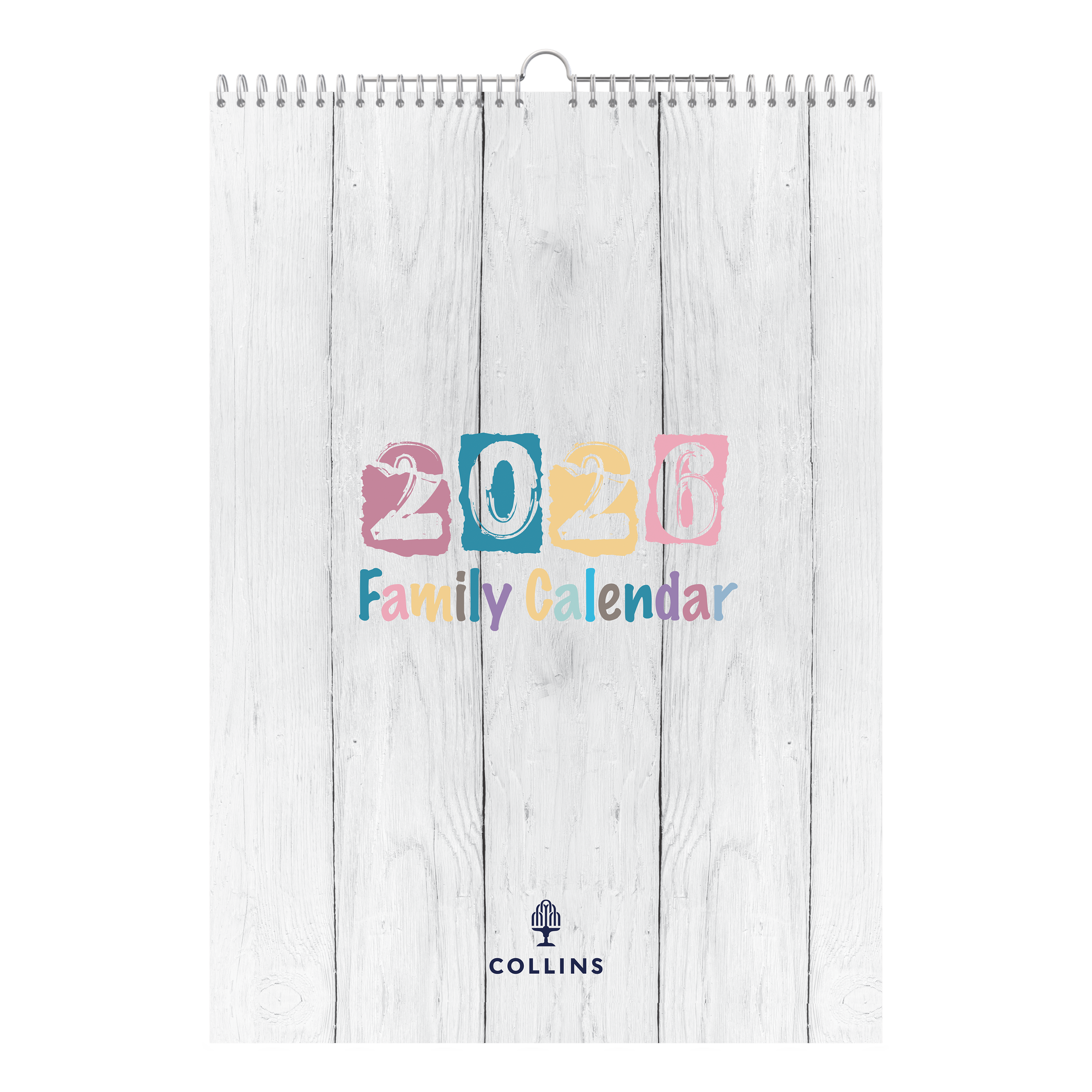 Brighton Wall Calendar Year 2026 Diary/Planner, Month to View, A3 Wiro Hanger