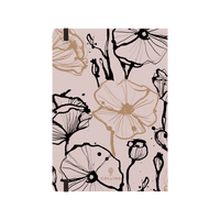 Collins Abstract Botanical - A5 Notebook (Recycled) - Pink