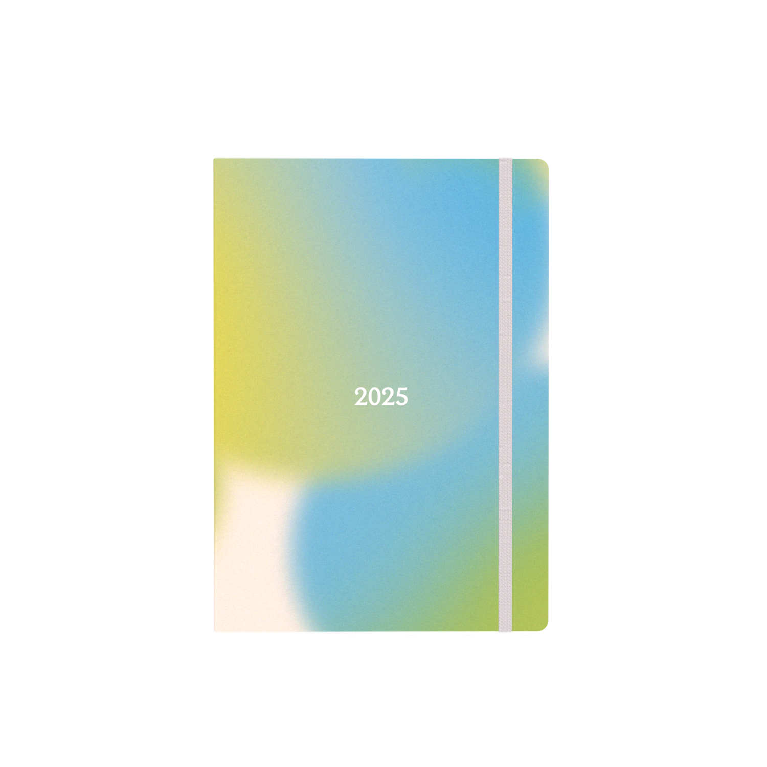 Collins Abstract Gradients 2025 Diary Planner - Week to View, Size A5 - Recycled - Blue