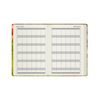 Glasgow School of Art (Bella Ramsay) - Cat Calendar Year 2026 Diary/Planner, Week to View, A5 Recycled Hard Cover - Mushroom