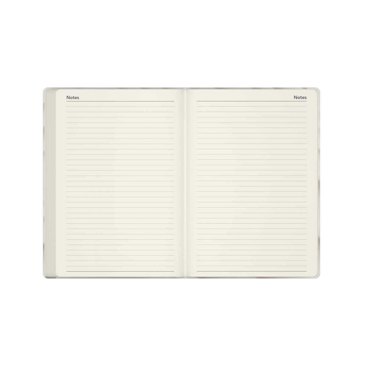 Dimensional Calendar Year 2026 Diary/Planner, Week to View, A5 Recycled Hard Cover - Striped