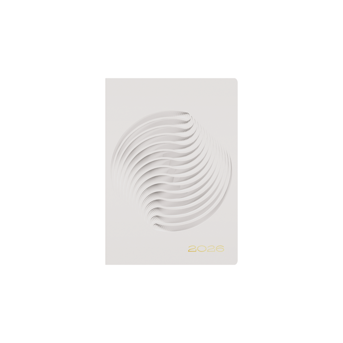 Dimensional Calendar Year 2026 Diary/Planner, Week to View, A5 Recycled Hard Cover - Twist