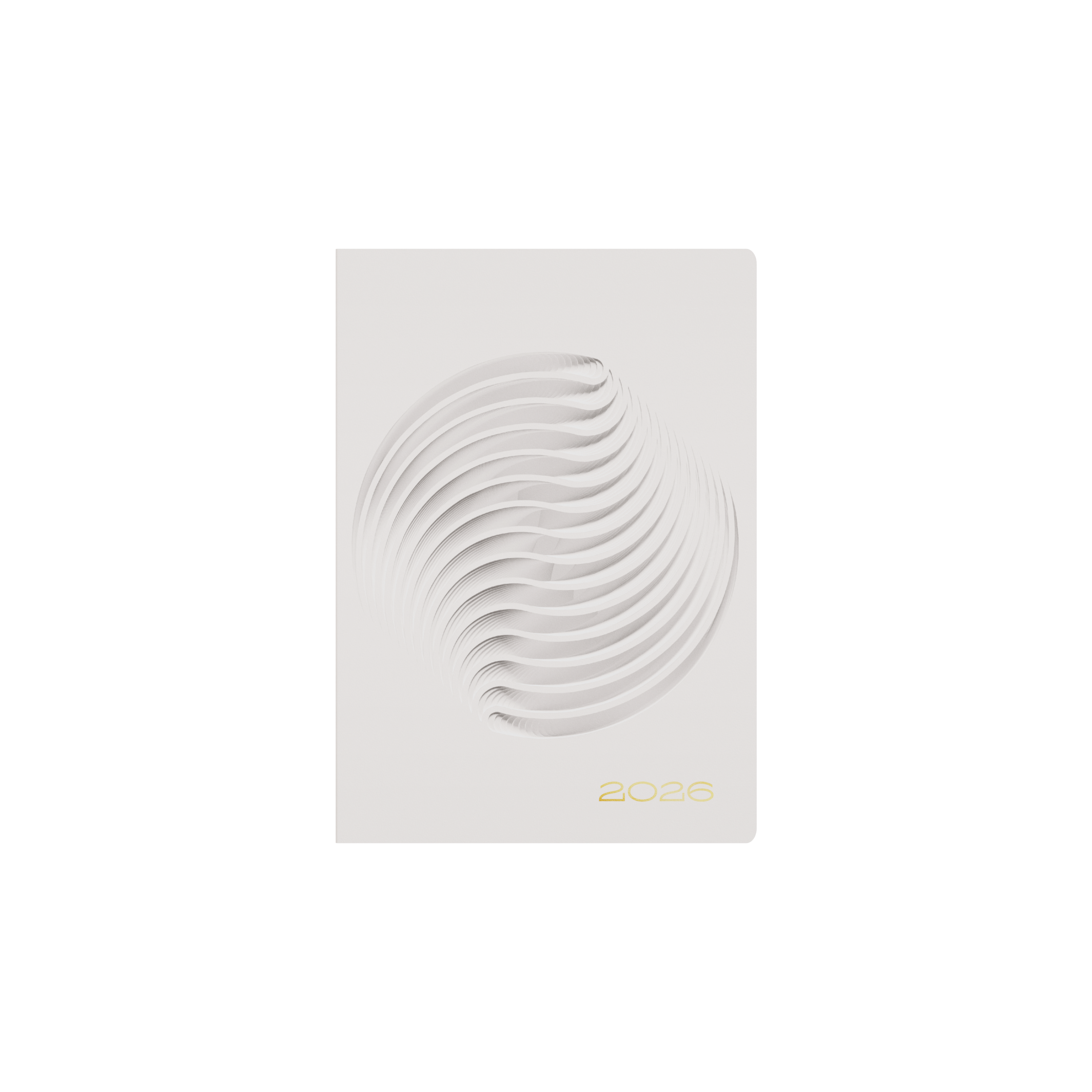 Dimensional Calendar Year 2026 Diary/Planner, Week to View, A5 Recycled Hard Cover - Twist