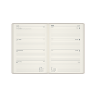 Dimensional Calendar Year 2026 Diary/Planner, Week to View, A5 Recycled Hard Cover - Twist