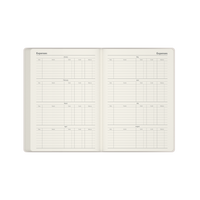 Dimensional Calendar Year 2026 Diary/Planner, Week to View, A5 Recycled Hard Cover - Twist