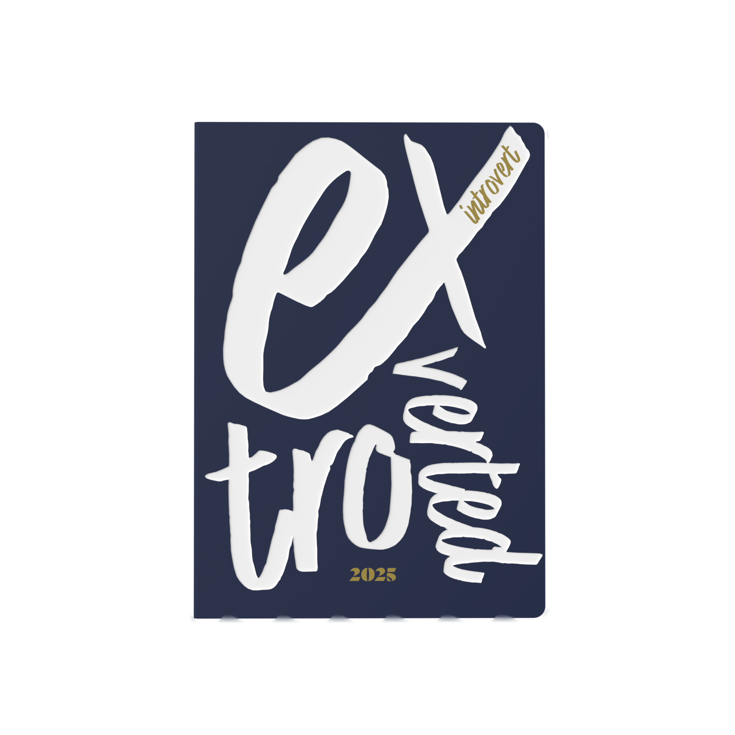 Collins Expressive Type 2025 Diary Planner - Week to View, Size A5 - Recycled - Navy