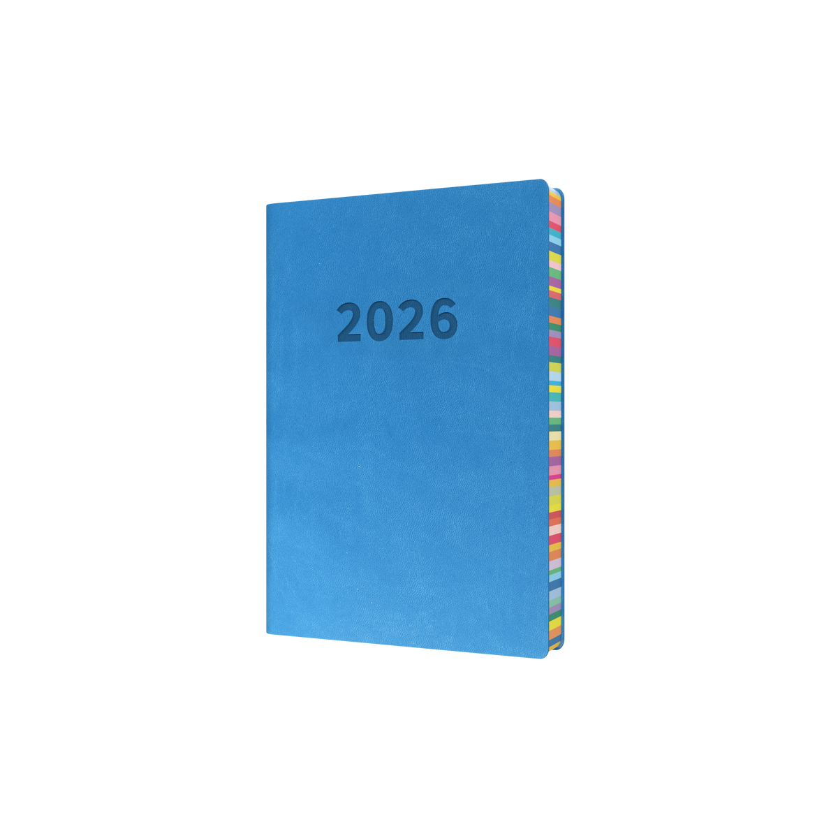 Edge Rainbow Calendar Year 2026 Diary/Planner, Day to Page, A5 Soft Cover