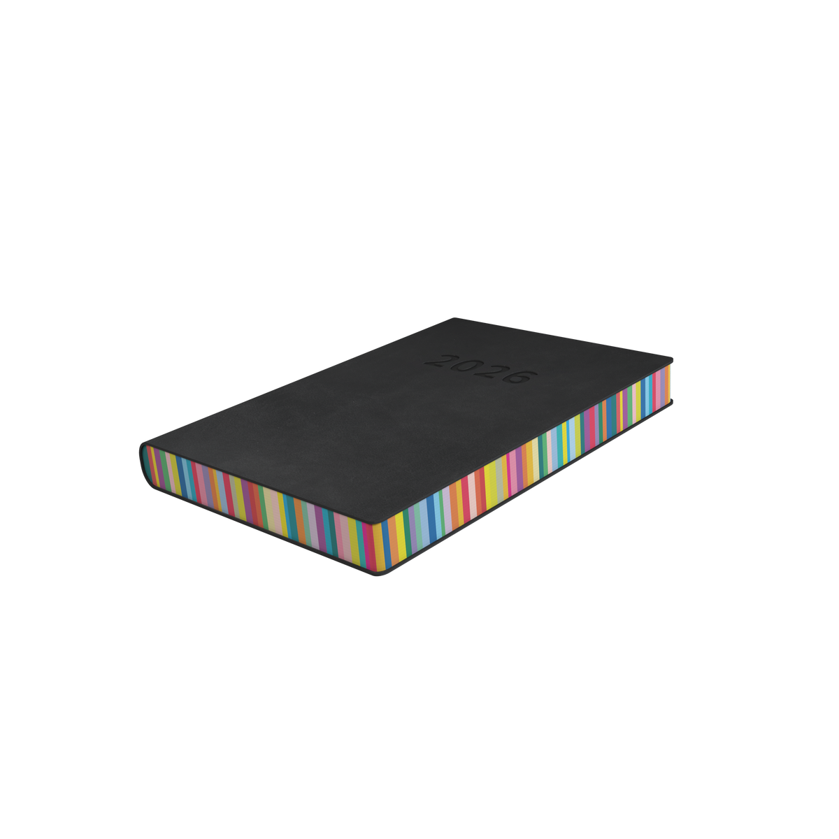 Edge Rainbow Calendar Year 2026 Diary/Planner, Day to Page, A5 Soft Cover