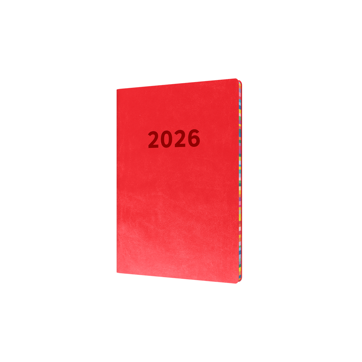 Edge Rainbow Calendar Year 2026 Diary/Planner, Week to a View, A5 Soft Cover