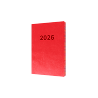 Edge Rainbow Calendar Year 2026 Diary/Planner, Week to a View, A5 Soft Cover