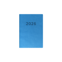 Edge Rainbow Calendar Year 2026 Diary/Planner, Week to a View, A5 Soft Cover