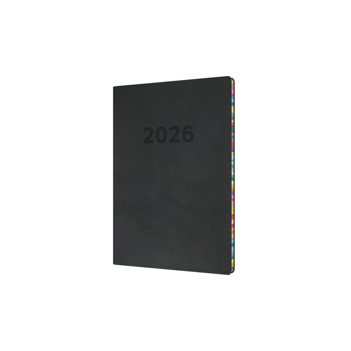 Edge Rainbow Calendar Year 2026 Diary/Planner, Week to a View, A5 Soft Cover