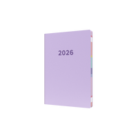 Edge Mira Calendar Year 2026 Diary/Planner, Week to a View, A5 Soft Cover