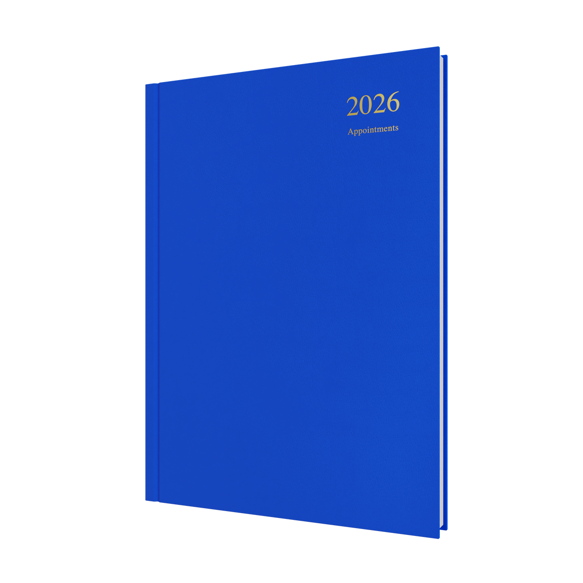 Essential Calendar Year 2026 Diary/Planner, Day to Page with Appointments, A4 Hard Cover