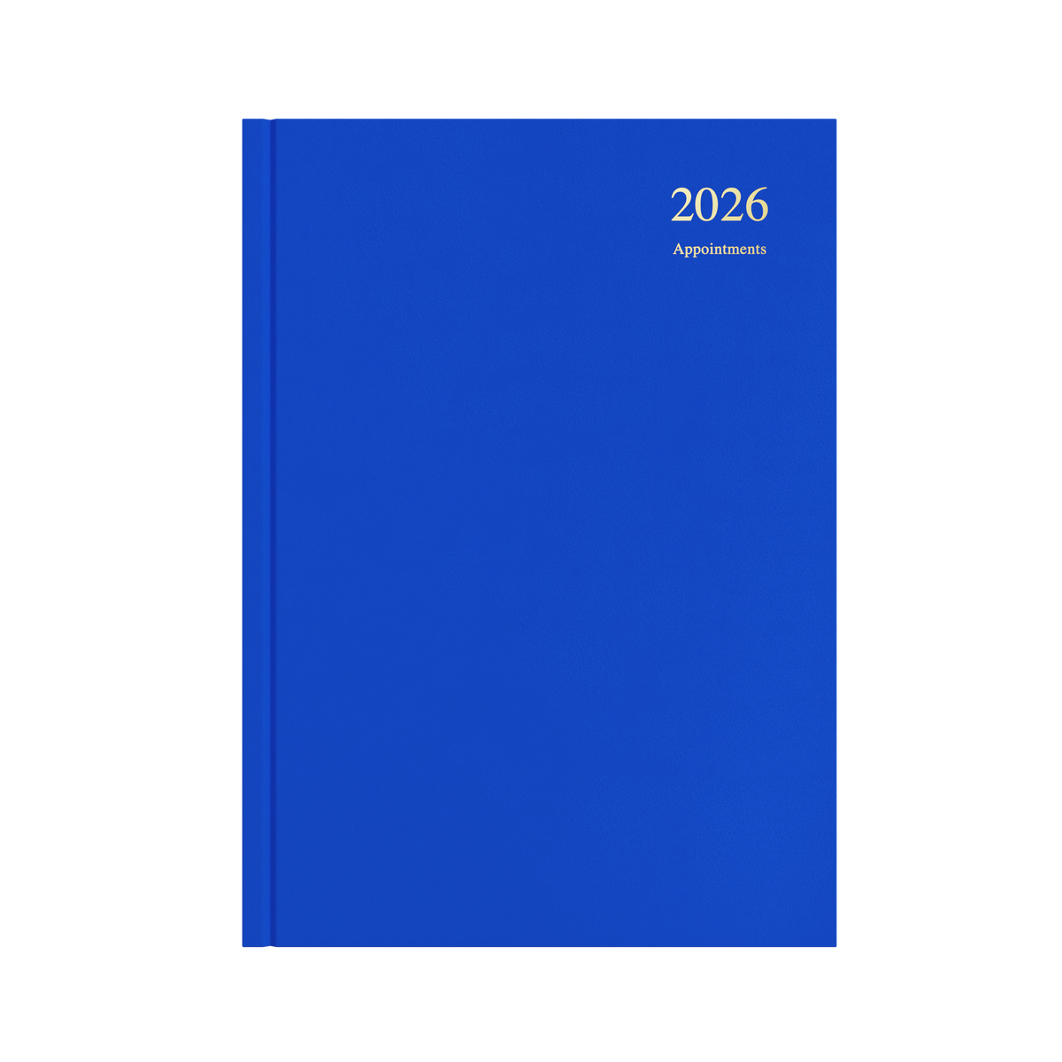 Essential Calendar Year 2026 Diary/Planner, Day to Page with Appointments, A4 Hard Cover