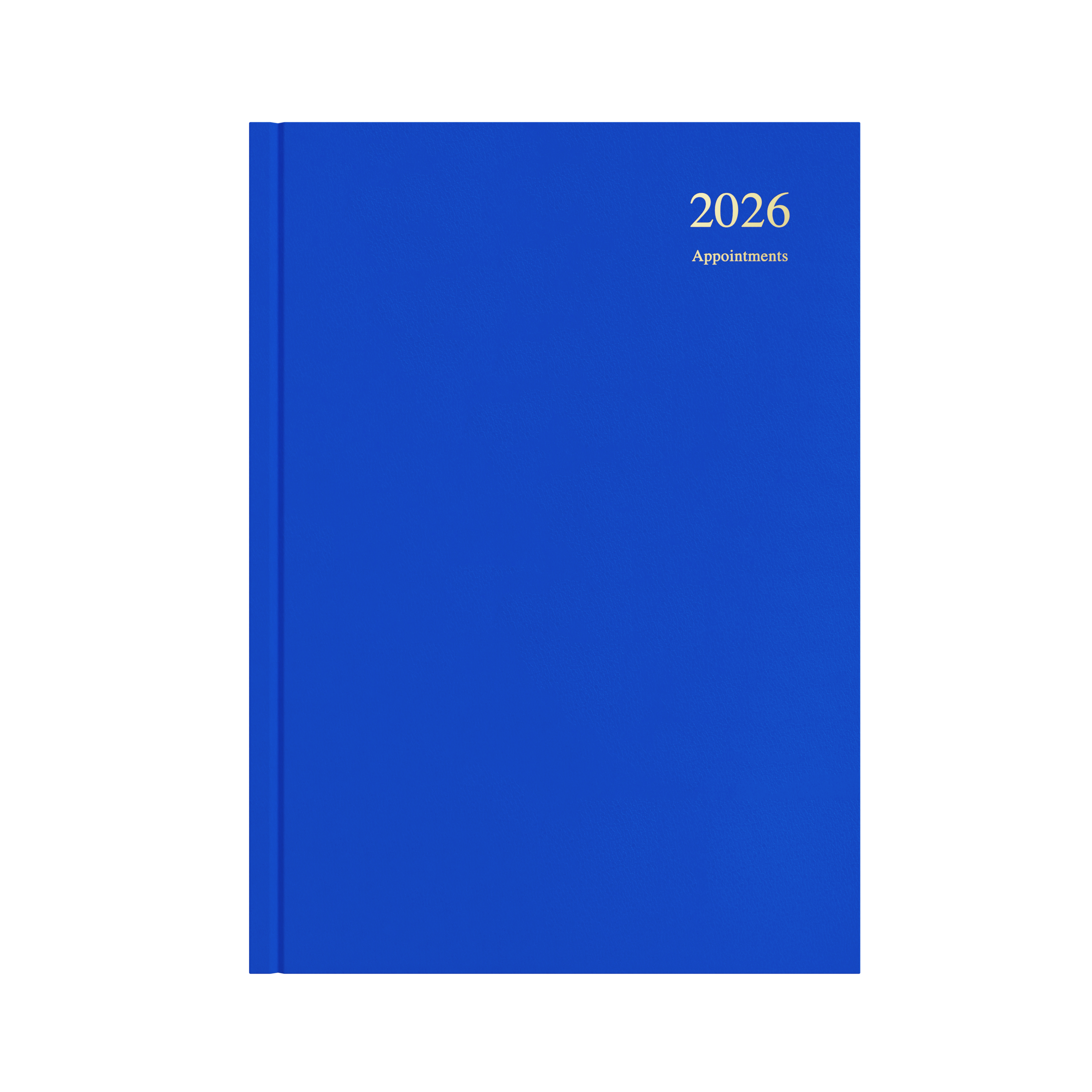 Essential Calendar Year 2026 Diary/Planner, Day to Page with Appointments, A4 Hard Cover