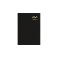 Essential Calendar Year 2026 Diary/Planner, Day to Page with Appointments, A5 Hard Cover