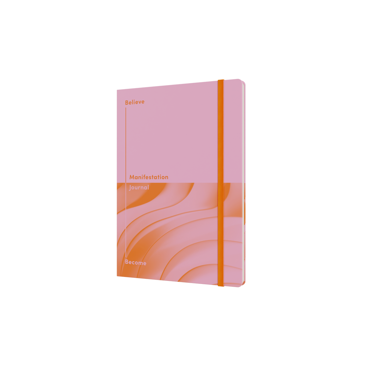 Jumble and Co. - Believe and Become Manifestation Journal, A5 - Pink