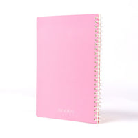 Convo Wiro Bound Ruled Notebook - Rose-tined Pink