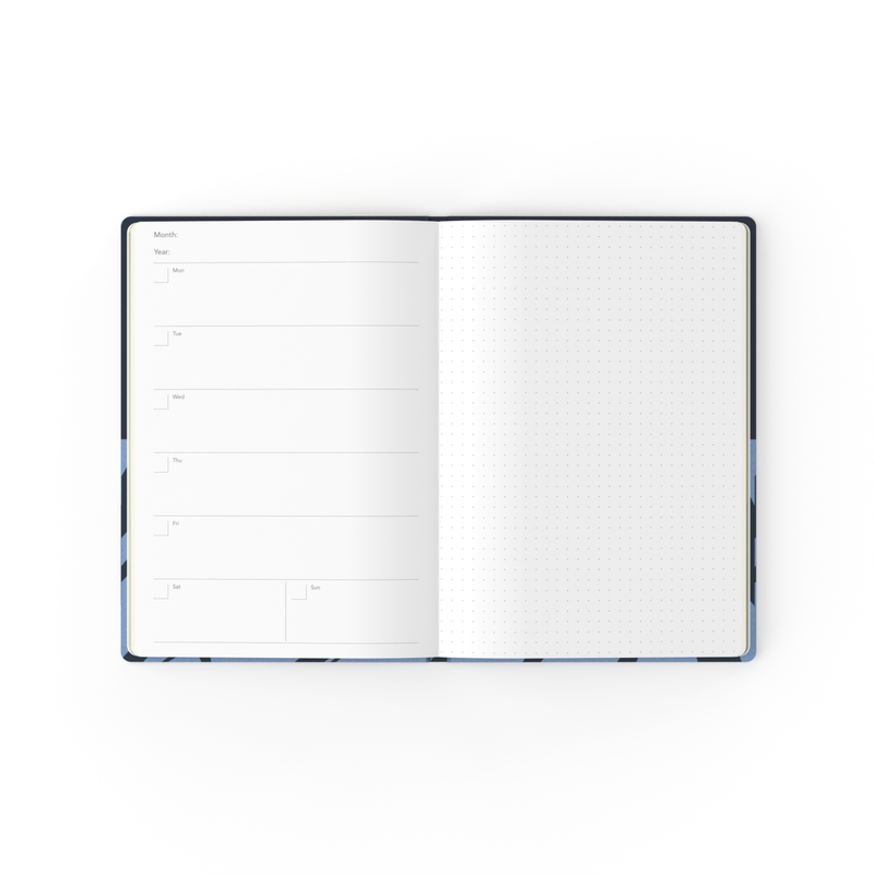 Organisation & Inspiration A5 Undated Week to View Diary