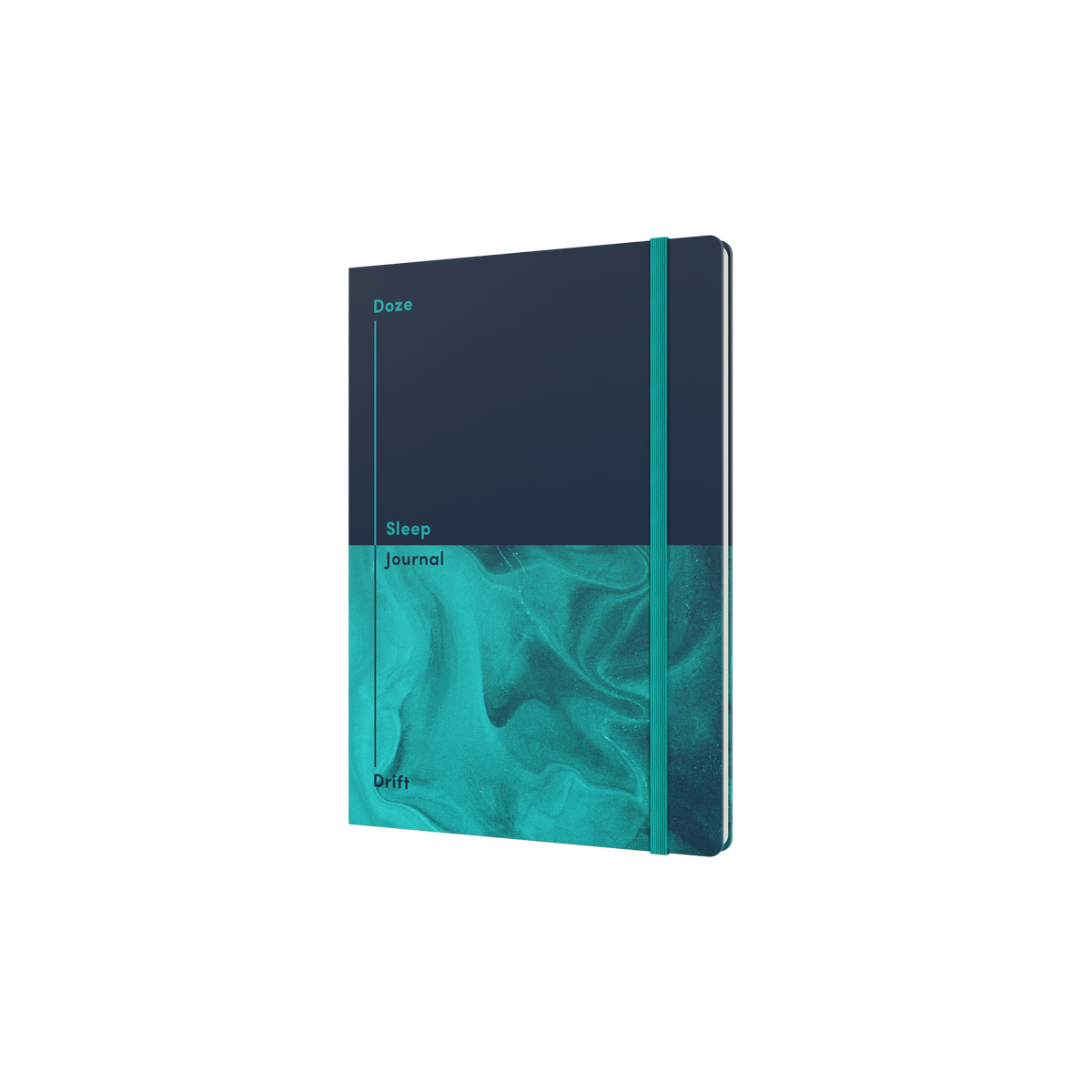 Jumble and Co. - Doze and Drift Sleep Journal, A5 - Black