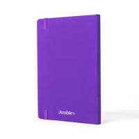 Moodler Ruled Notebook - Royal Mess Purple