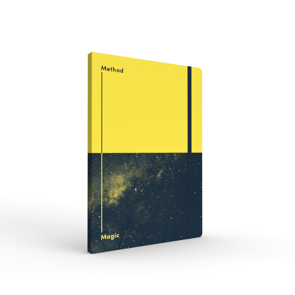 Jumble & Co. - Method & Magic Split Notebook, A5 - Yellow