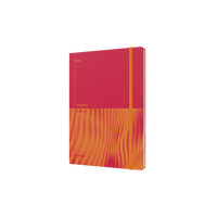 Jumble and Co. - Plan and Ponder Undated, Week to View, A5 - Red