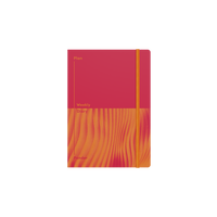 Jumble and Co. - Plan and Ponder Undated, Week to View, A5 - Red