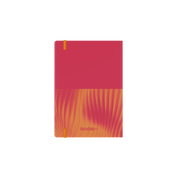 Jumble and Co. - Plan and Ponder Undated, Week to View, A5 - Red