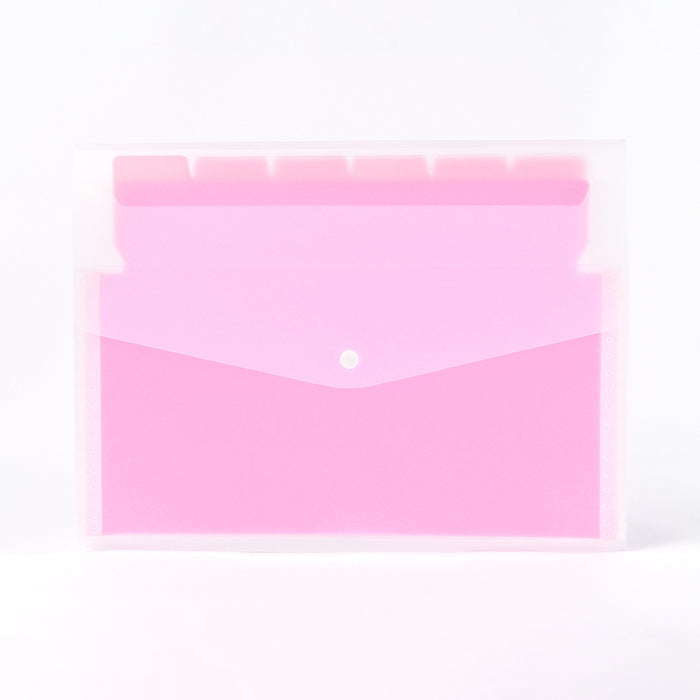 Snuggly A4 Stationery Folder - Rose-Tined Pink