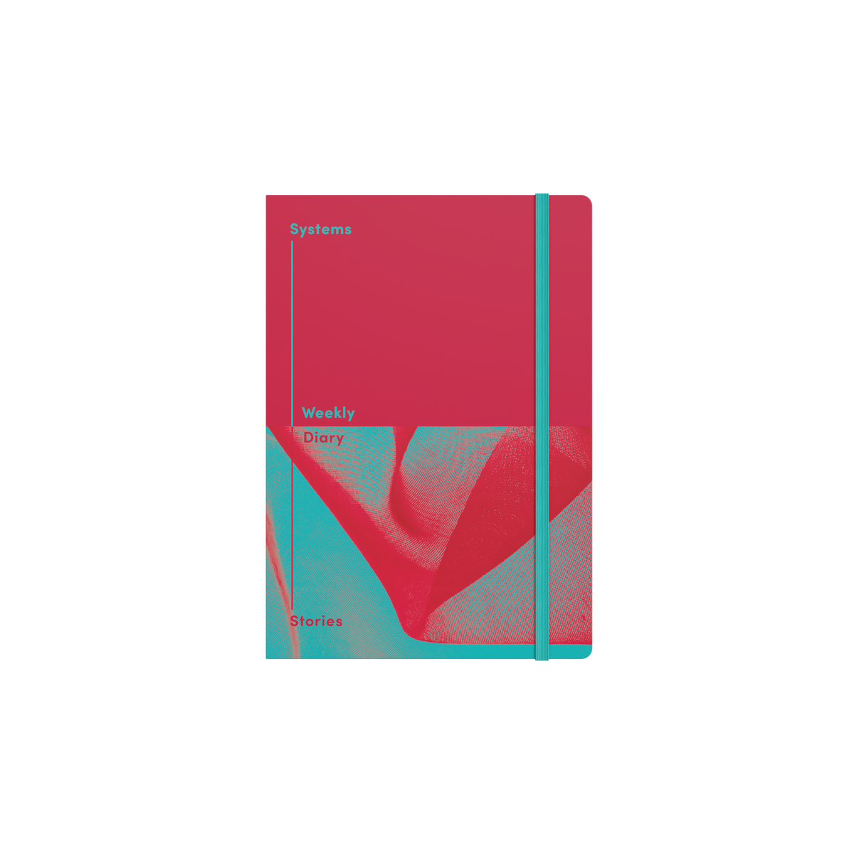 Jumble and Co. - System and Stories Undated, Week to View, A5 - Red