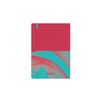 Jumble and Co. - System and Stories Undated, Week to View, A5 - Red