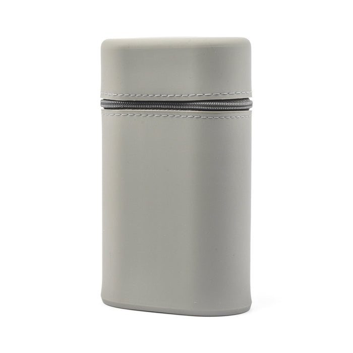 Whippy Expandable Silicone Pencil Case - Grey Days Grey