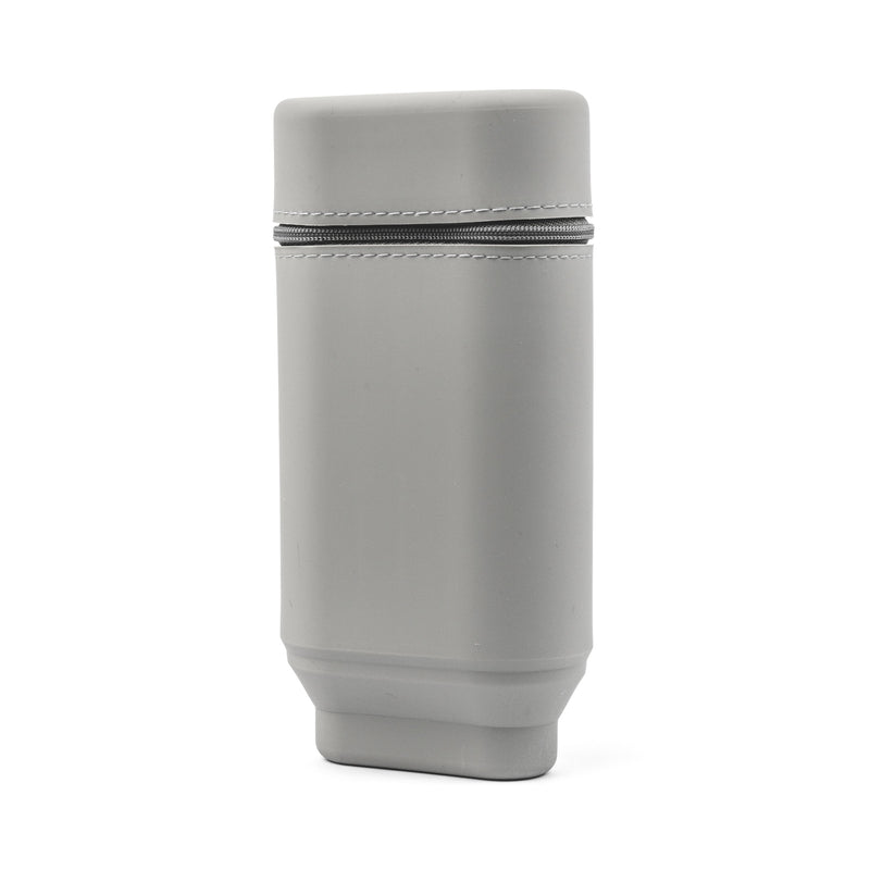 Whippy Expandable Silicone Pencil Case - Grey Days Grey