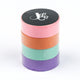Yippee Stationery Washi Tape - Multi colour set of 4