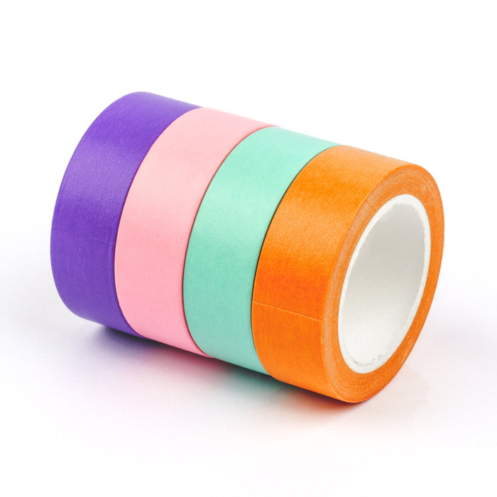 Yippee Stationery Washi Tape - Multi colour set of 4
