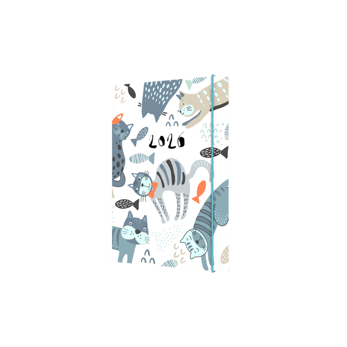 Maru Calendar Year 2026 Diary/Planner, Week to View, A5 Soft Cover