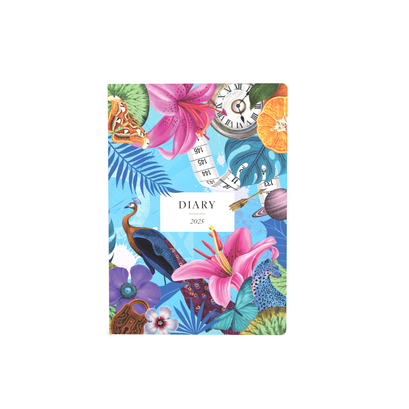 Collins Maximalism 2025 Diary Planner, Business Planner and Organiser, A5 - Week To View - Blue
