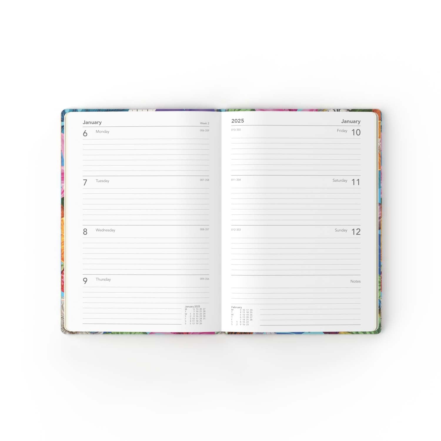 Maxamilism - A5 Week-to-View 2024-2025 Financial Year Diary/Planner