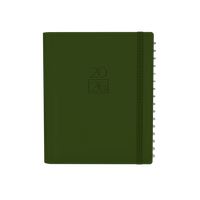 Plan + Note Pro Calendar Year 2026 Diary/Planner, Week to View with Notepad, A5 Soft Cover