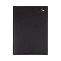 Belmont Calendar Year 2026 Diary/Planner, Day to Page, Manager PVC Cover