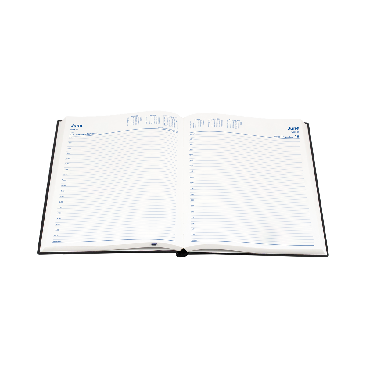 Belmont Calendar Year 2026 Diary/Planner, Day to Page, Manager PVC Cover