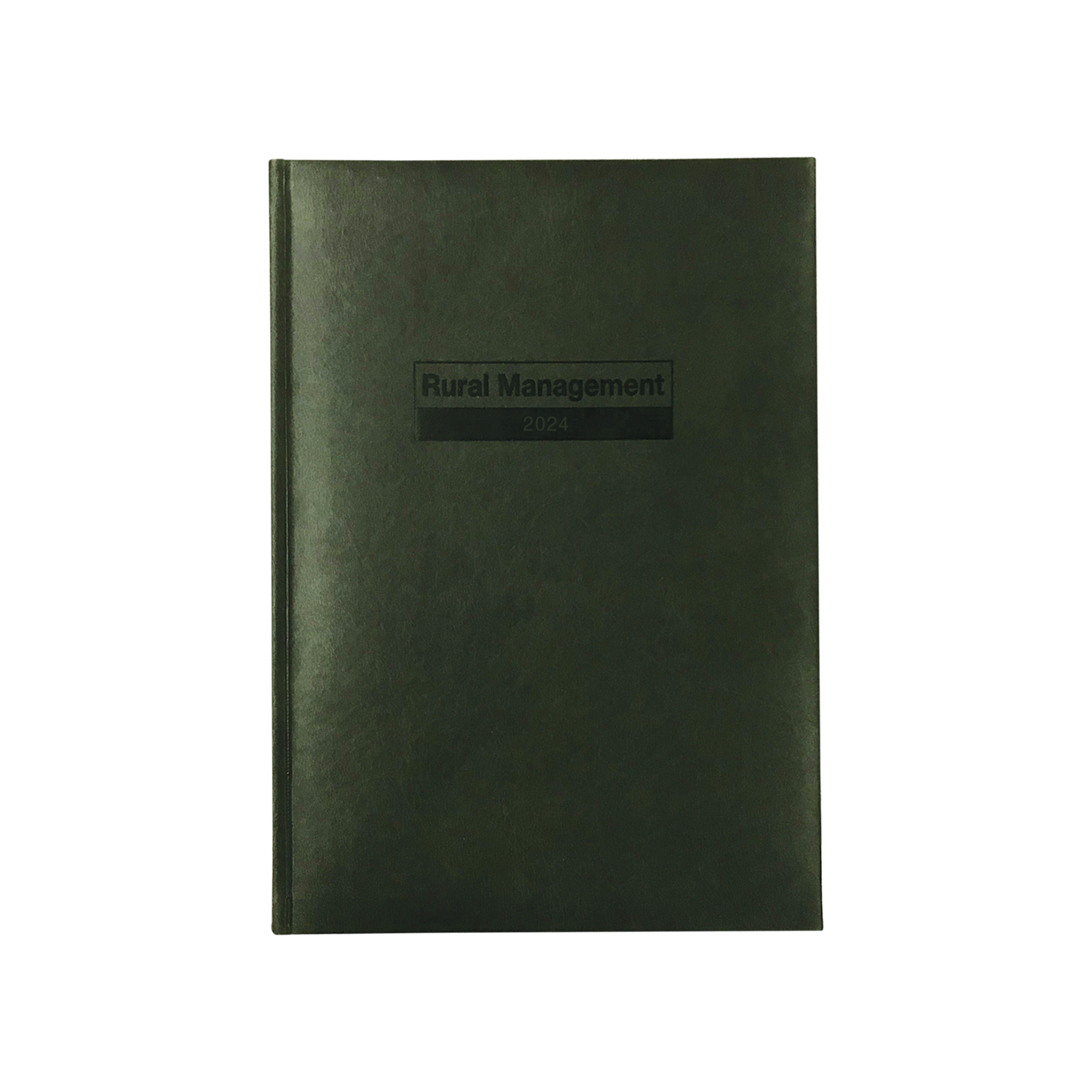 Farmers Rural Management 2024 Diary - 2 Days to a Page, Size A4 Green / A4 (297 x 210mm)