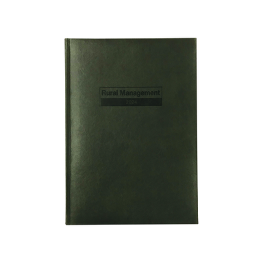 Farmers Rural Management 2024 Diary - 2 Days to a Page, Size A4 Green / A4 (297 x 210mm)