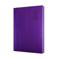Silhouette Calendar Year 2026 Diary/Planner, Day to Page , A5 Padded Cover