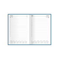 Silhouette Calendar Year 2026 Diary/Planner, Day to Page , A5 Padded Cover
