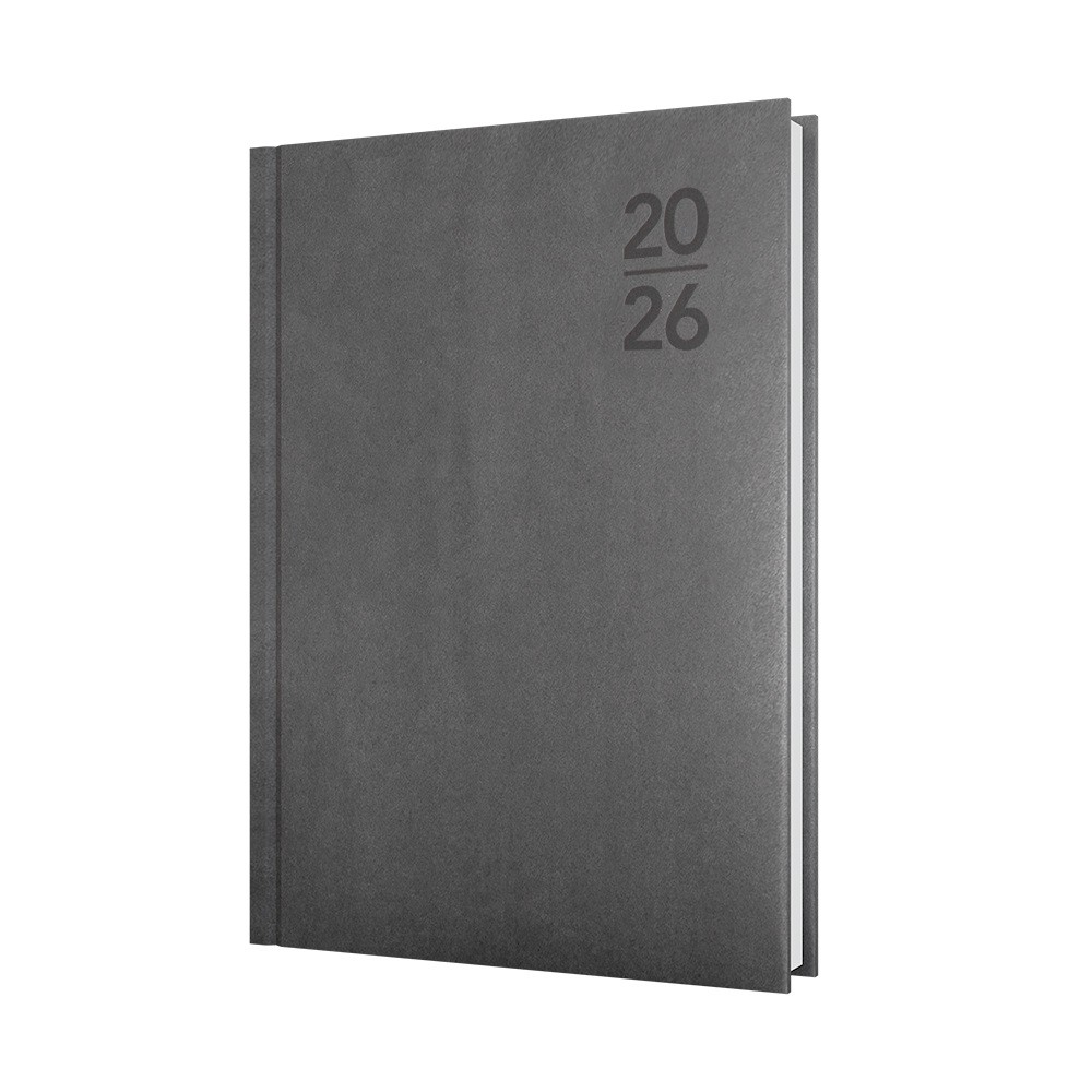 Silhouette Calendar Year 2026 Diary/Planner, Day to Page , A5 Padded Cover