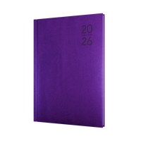 Silhouette Calendar Year 2026 Diary/Planner, Week to View, A5 Padded Cover