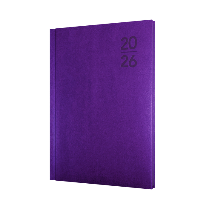 Silhouette Calendar Year 2026 Diary/Planner, Week to View, A5 Padded Cover